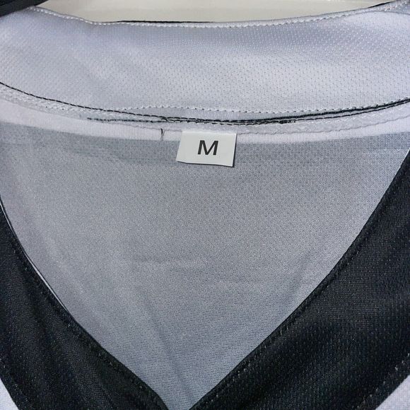 90s Baseball Jersey women’s men’s Hip Hop Unisex’s Bel Air Black M - Picture 6 of 9